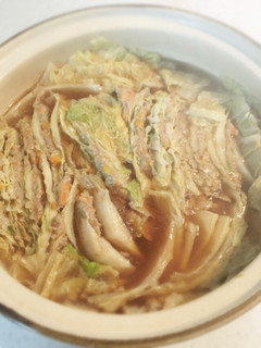 ピリ辛☆白菜とひき肉のミルフィーユ鍋-レシピのメイン写真