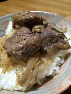 輸入肉のステーキ丼どん-レシピのメイン写真