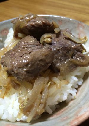 輸入肉のステーキ丼どん-レシピのメイン写真