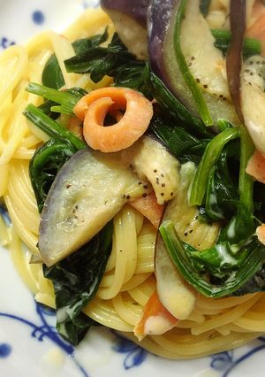 ランチに簡単！失敗無しのクリームパスタ♪-レシピのメイン写真