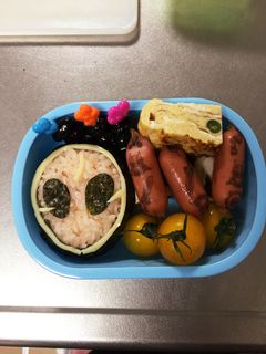 仮面ライダーゴースト キャラ弁-レシピのメイン写真