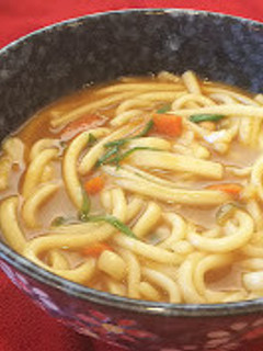 残ったカレーで簡単カレーうどん-レシピのメイン写真