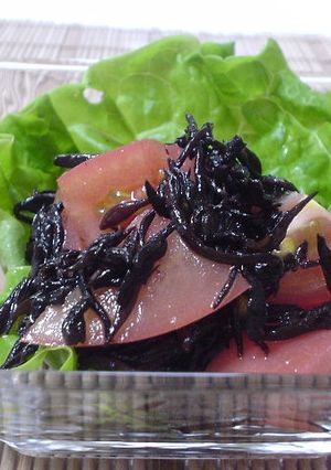 トマトとひじきで♪ヘルシーあえもの-レシピのメイン写真