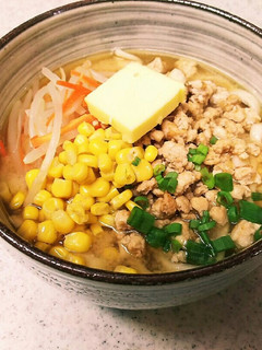 味噌バターうどん-レシピのメイン写真