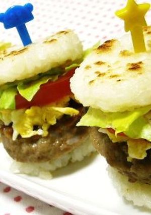 ミニライスバーガー。-レシピのメイン写真