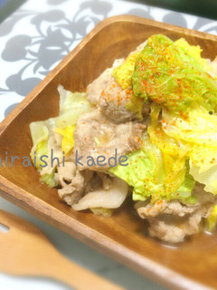 簡単!豚肉と白菜のミルフィーユ-レシピのメイン写真