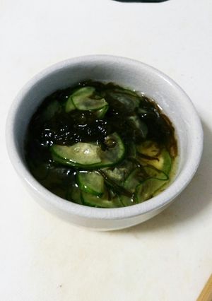 すぐ出来る！もずくの酢の物-レシピのメイン写真
