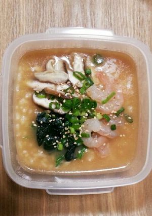 【オフィスごはん】簡単すぎる中華粥-レシピのメイン写真