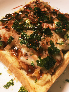 トロトロカリカリ☆たこ焼きトースト-レシピのメイン写真