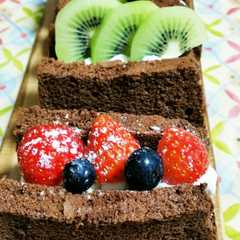 รูปของ バレンタイン♥チョコシフォンサンド