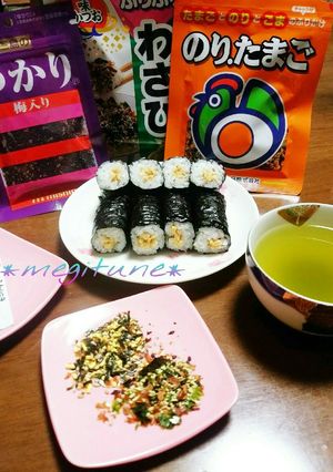 ♡私の好きな納豆巻きの食べ方♡-レシピのメイン写真
