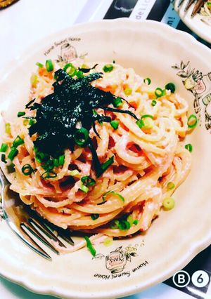 濃厚すぎるたらこクリームパスタ-レシピのメイン写真