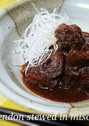 うまうま簡単☆牛スジのどて煮♪-レシピのメイン写真