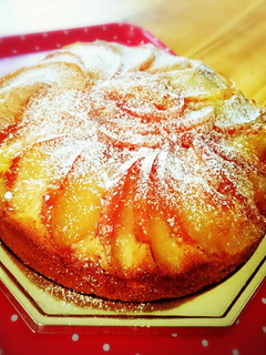 簡単リンゴケーキ-レシピのメイン写真