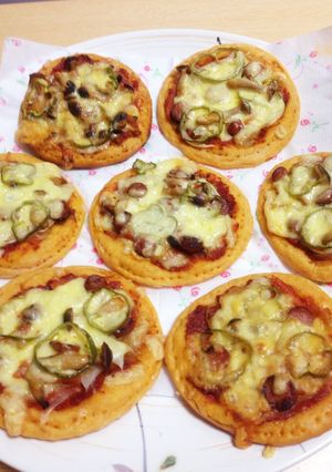 HB玄米ご飯パンdeピザパン♡-レシピのメイン写真