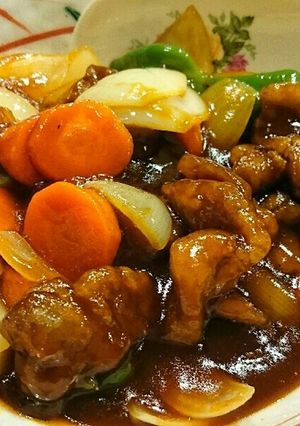 酢豚が食べたい★在庫の肉で速攻酢豚-レシピのメイン写真