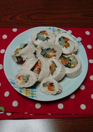 ヘルシー★チキンロール-レシピのメイン写真