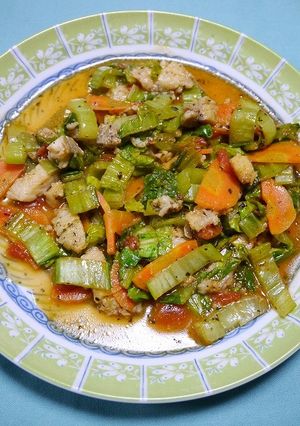簡単！鱈と青梗菜のエスニック風-レシピのメイン写真