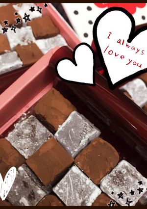 極々基本の生チョコ-レシピのメイン写真