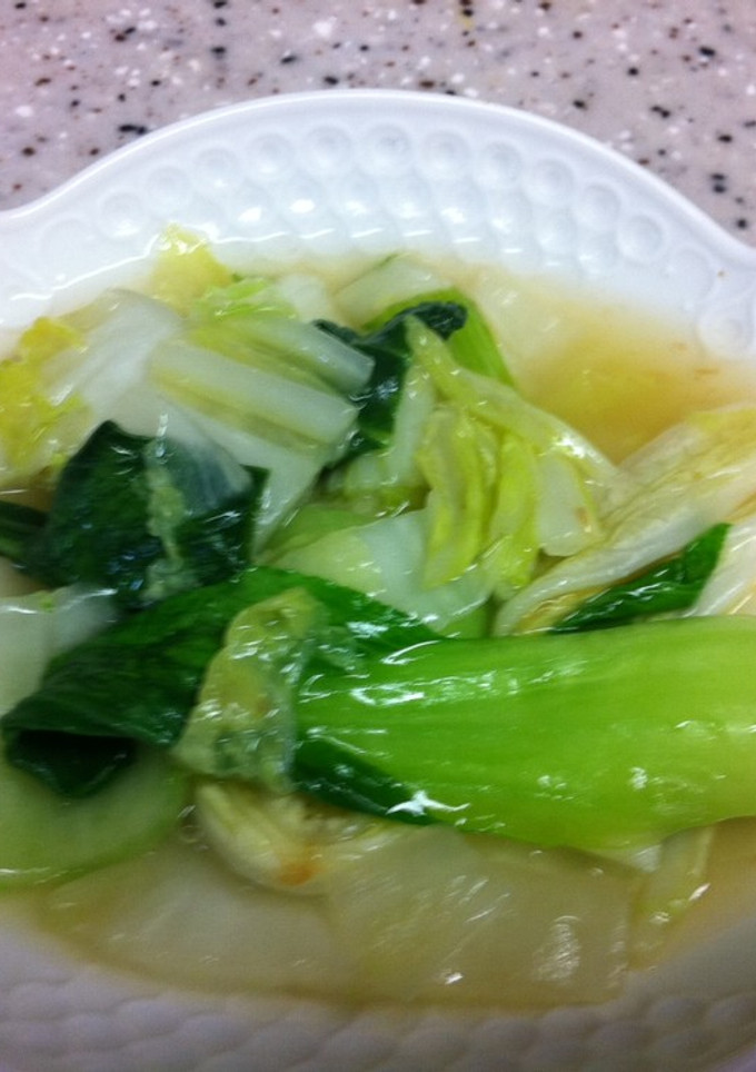 青梗菜と白菜の炒め煮-レシピのメイン写真