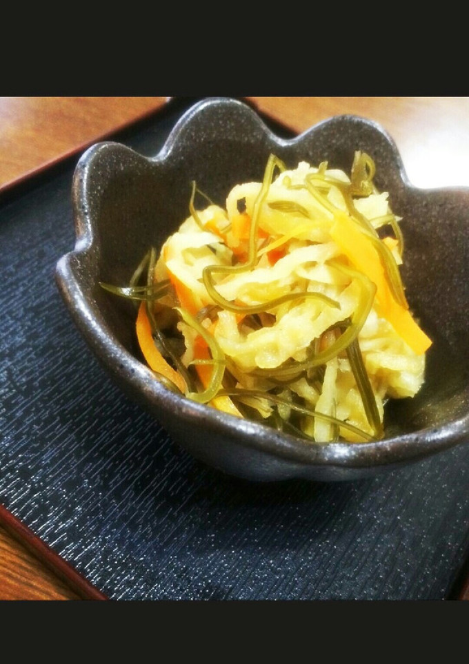 家庭の味☆切干しと昆布の煮物-レシピのメイン写真