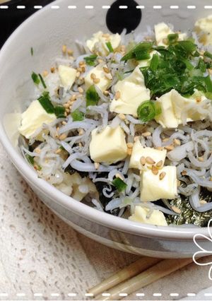 ＊チーズと海苔でしらすの丼ぶり＊-レシピのメイン写真