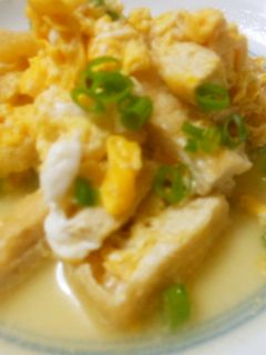 油揚げの卵とじ 簡単私流-レシピのメイン写真