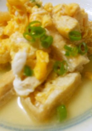 油揚げの卵とじ　簡単私流-レシピのメイン写真