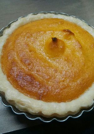9cmタルト型で作る簡単パンプキンパイ-レシピのメイン写真