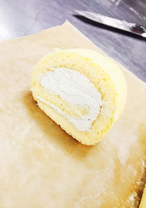 フワフワロールケーキ-レシピのメイン写真