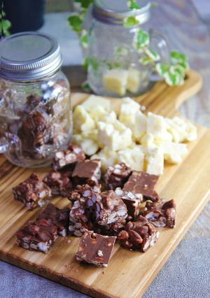 お急ぎバレンタインに♡ライスチョコ-レシピのメイン写真