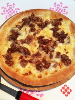 簡単「干しいちじくのデザートピザ」-レシピのメイン写真