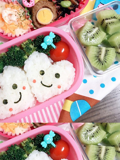 簡単ハートちゃん弁当☆-レシピのメイン写真
