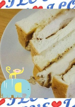 グリルチキンのボリューミーサンド☆-レシピのメイン写真