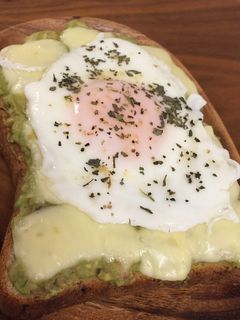 朝の定番♪和風アボカドトースト-レシピのメイン写真