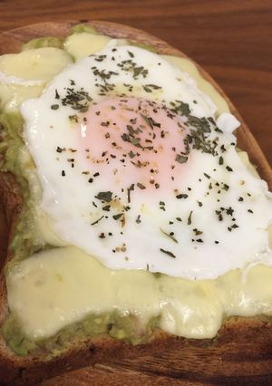 朝の定番♪和風アボカドトースト-レシピのメイン写真