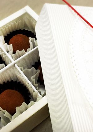 バレンタイン生チョコトリュフ-レシピのメイン写真