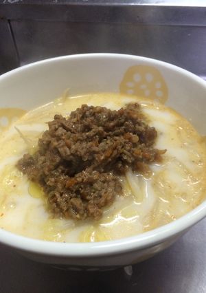 練りごまなしでもおいしい☆牛乳坦々麺-レシピのメイン写真