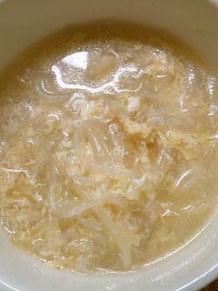 簡単 節約!もやしと春雨 卵の中華スープ-レシピのメイン写真