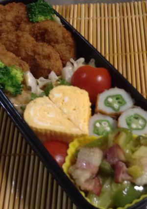 中高生のお弁当 2月12日-レシピのメイン写真