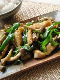 鶏むね肉でチンジャオロース風-レシピのメイン写真