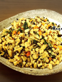ヘルシー@野菜と高野豆腐そぼろ-レシピのメイン写真