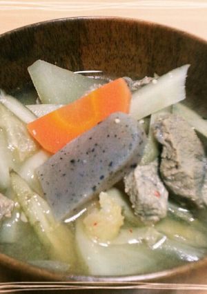 ジビエ☆シシ肉のお味噌汁 豚汁風-レシピのメイン写真