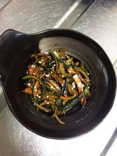 カボチャの皮きんぴら-レシピのメイン写真