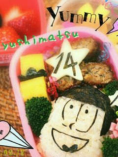 【おそ松さん】十四松【キャラ弁】-レシピのメイン写真