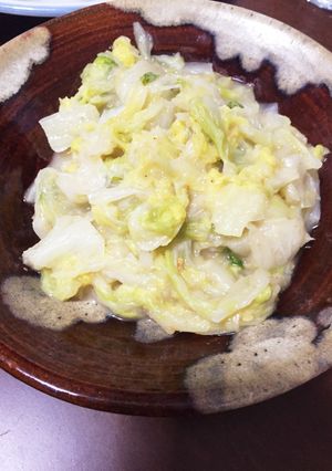 簡単白菜のゴマサラダ-レシピのメイン写真