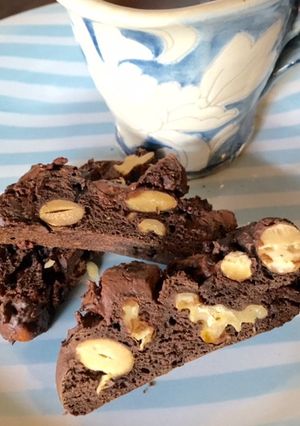 糀の甘さでチョコナッツビスコッティ-レシピのメイン写真