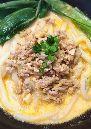 ランチに簡単!ほっこりピリ辛坦々うどん♪-レシピのメイン写真