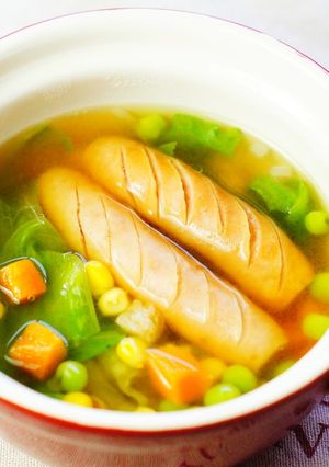 朝食に☆かんたん☆ベジスープ-レシピのメイン写真