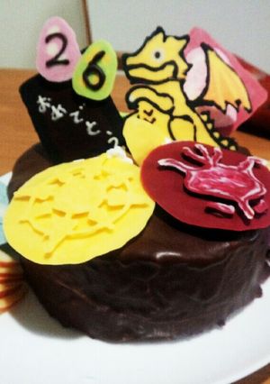 パズドラ☆バースデーケーキ-レシピのメイン写真